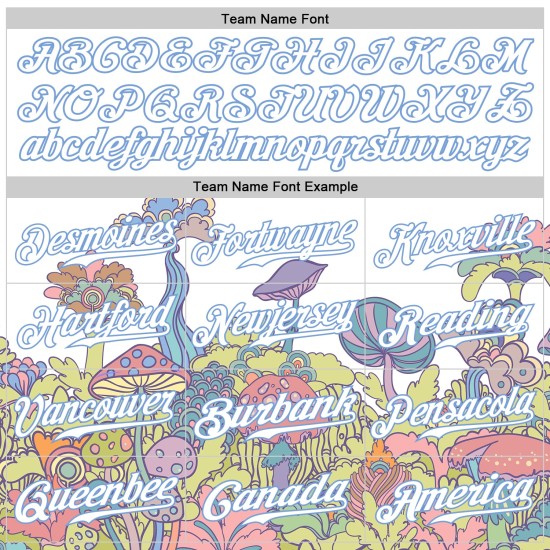 Benutzerdefiniertes 3D-Musterdesign Bunte Blumen und Pilze Psychedelische Halluzination Authentisches Baseball-Trikot Benutzerdefiniertes 3D-Musterdesign Bunte Blumen und Pilze Psychedelische Halluzination Authentisches Baseball-Trikot