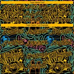 Benutzerdefinierte Schwarz Gold 3D Muster Design Bowling Authentic Baseball Jersey