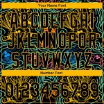 Benutzerdefinierte Schwarz Gold 3D Muster Design Bowling Authentic Baseball Jersey