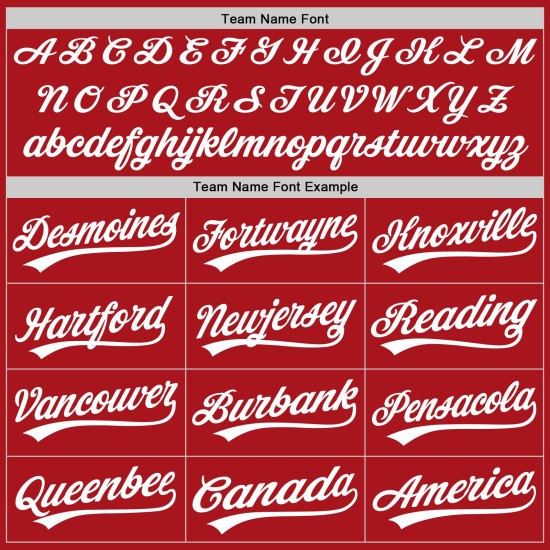 Benutzerdefiniertes authentisches rot-weißes Baseball-Trikot Benutzerdefiniertes authentisches rot-weißes Baseball-Trikot