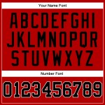 Benutzerdefinierte rot weiß Nadelstreifen schwarz-weiß authentische Baseball Jersey Benutzerdefinierte rot weiß Nadelstreifen schwarz-weiß authentische Baseball Jersey