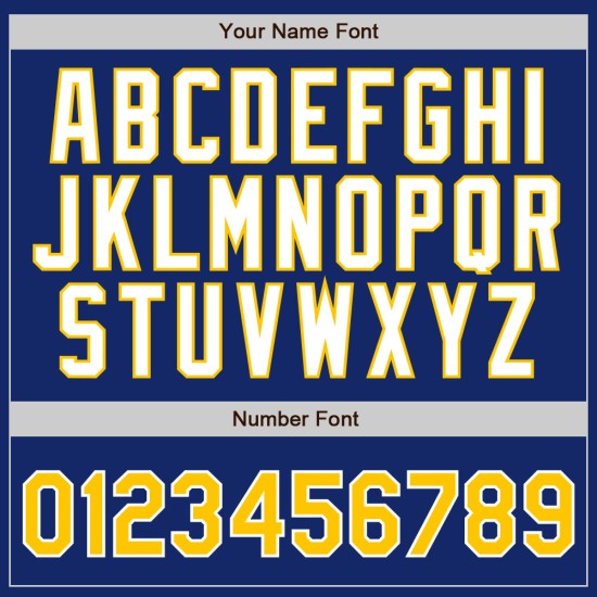 Benutzerdefinierte Royal Gold Nadelstreifen Gold-Weiß Authentic Baseball Jersey Benutzerdefinierte Royal Gold Nadelstreifen Gold-Weiß Authentic Baseball Jersey